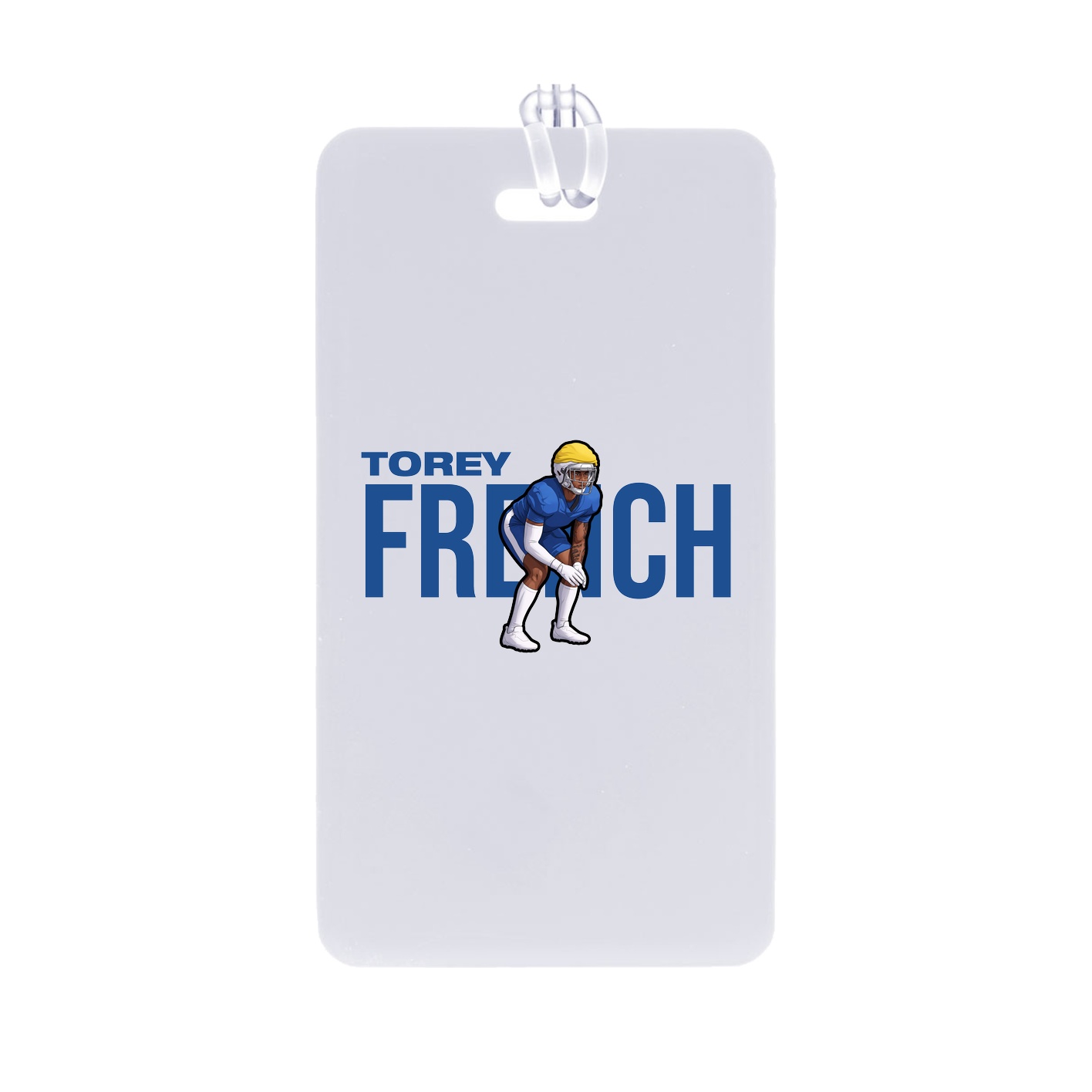 Bag Tag — Player Name in Classic