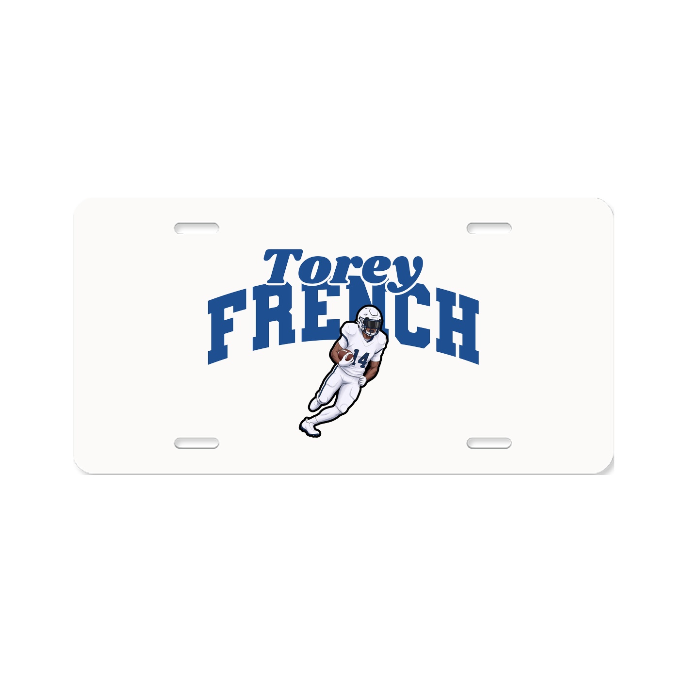 License Plate — Signature Arch in Classic