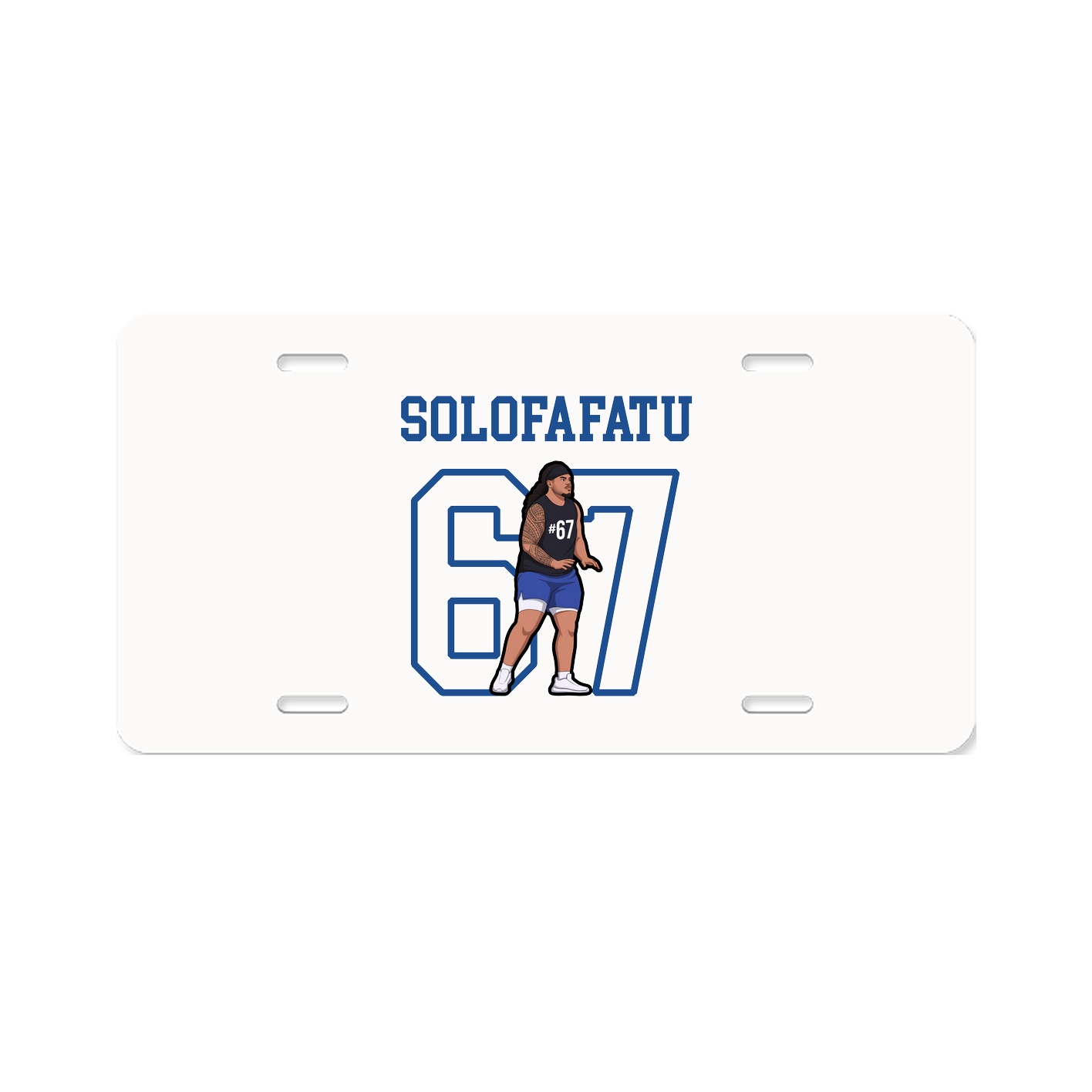 License Plate — Shirsey in Classic