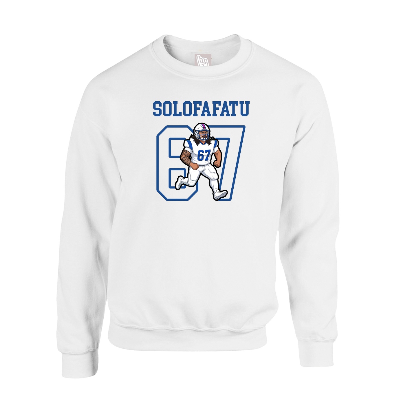 Fleece Crew — Shirsey in White