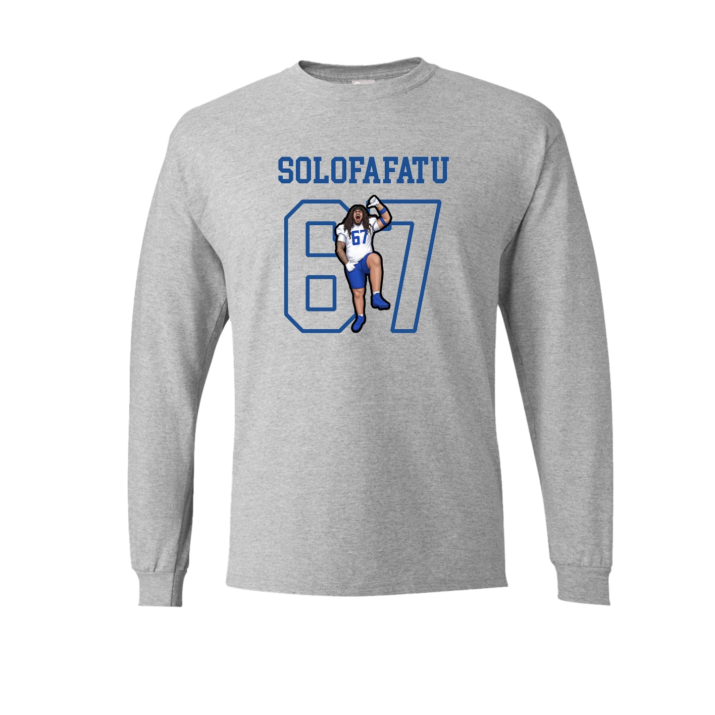 Long Sleeve Tee — Shirsey in Grey