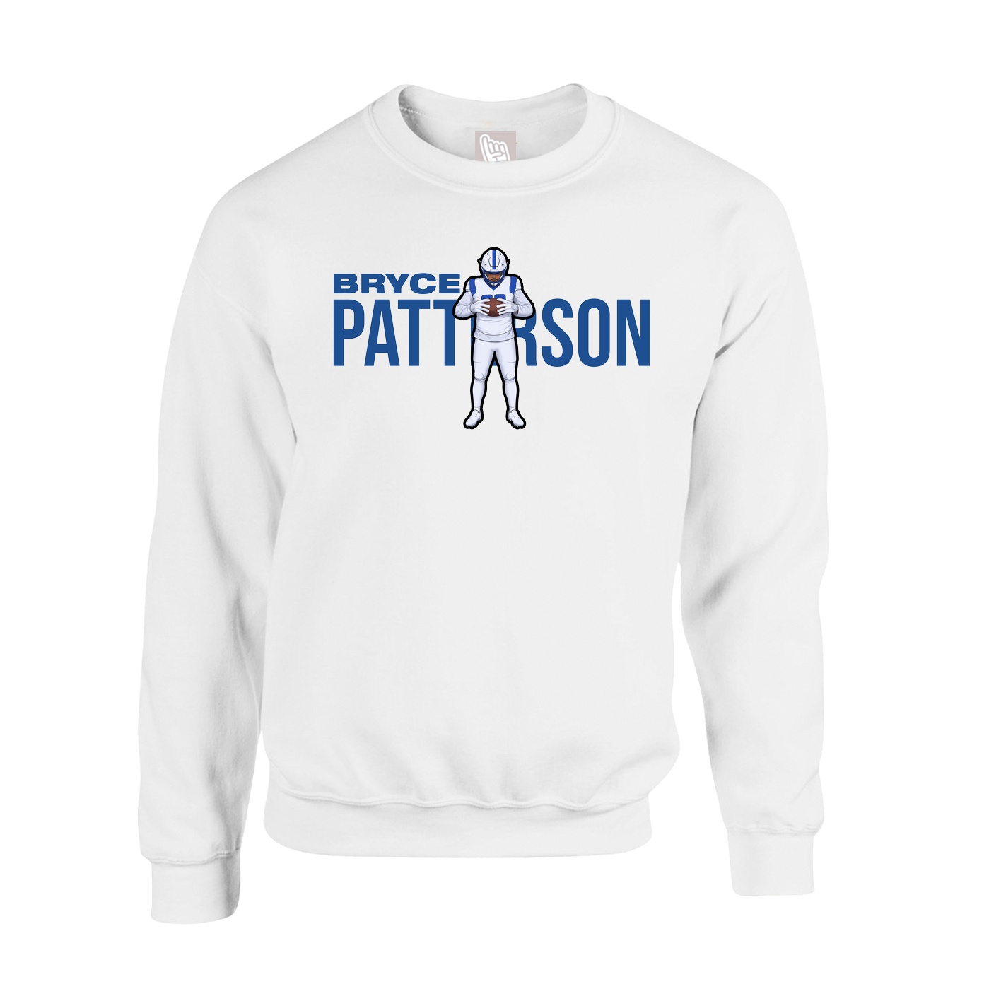Fleece Crew — Player Name in White