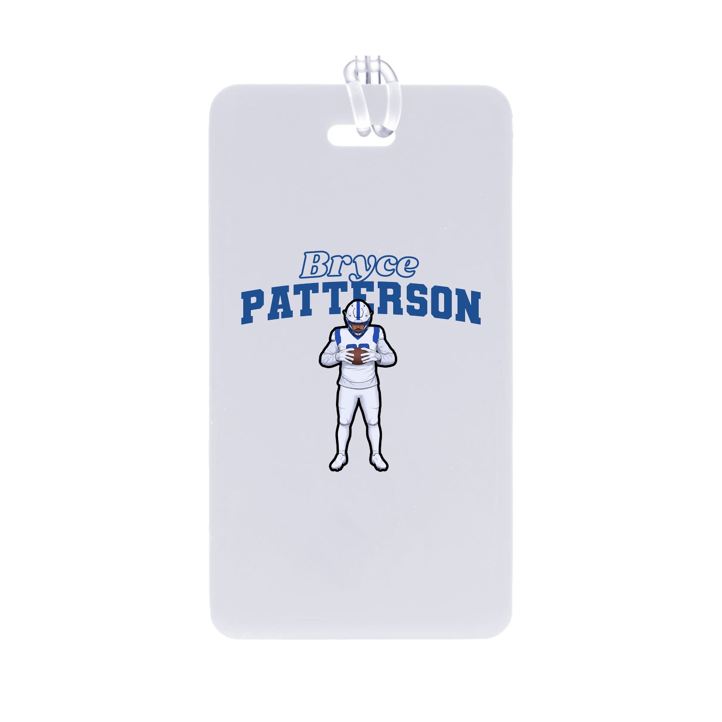 Bag Tag — Name Arch in Classic