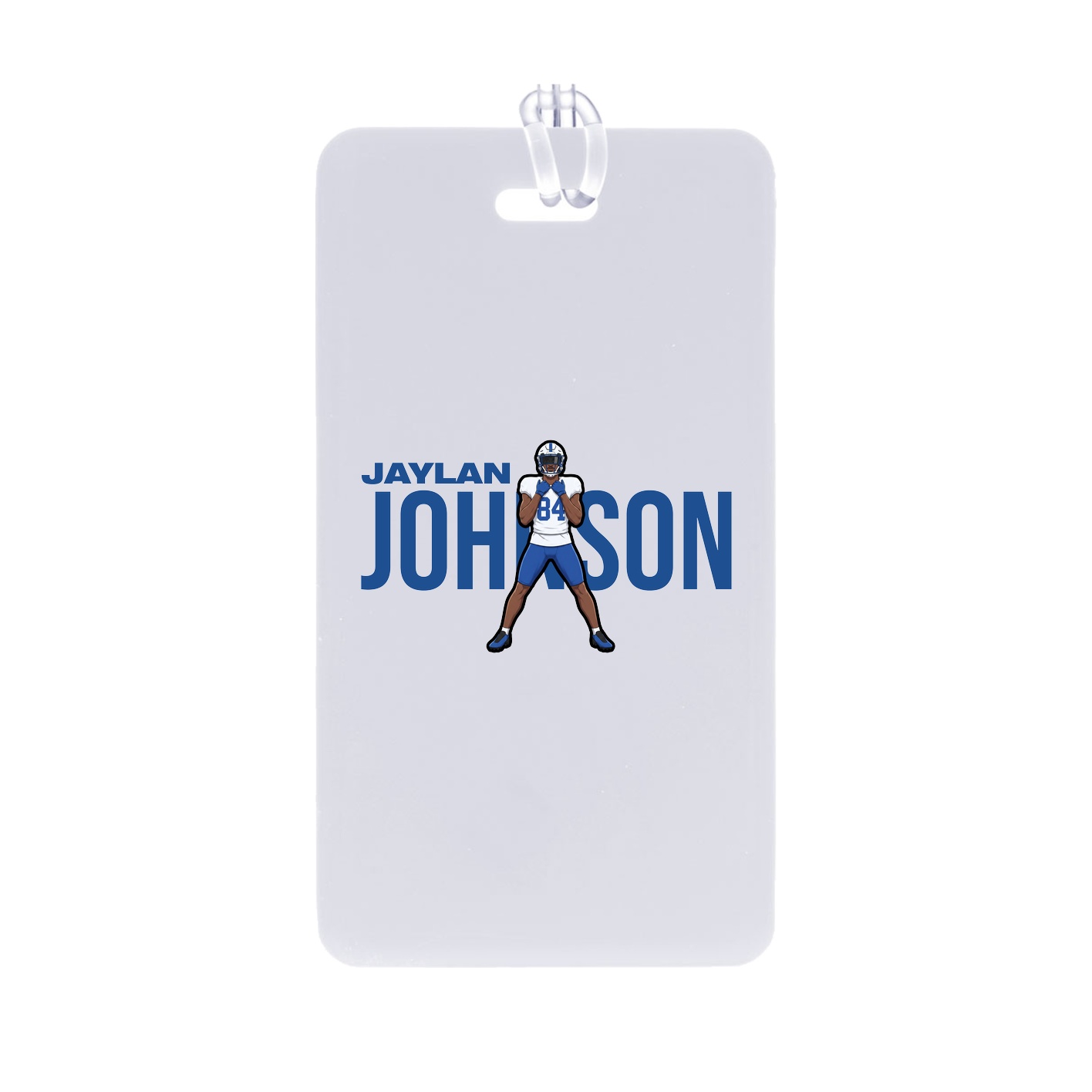 Bag Tag — Player Name in Classic