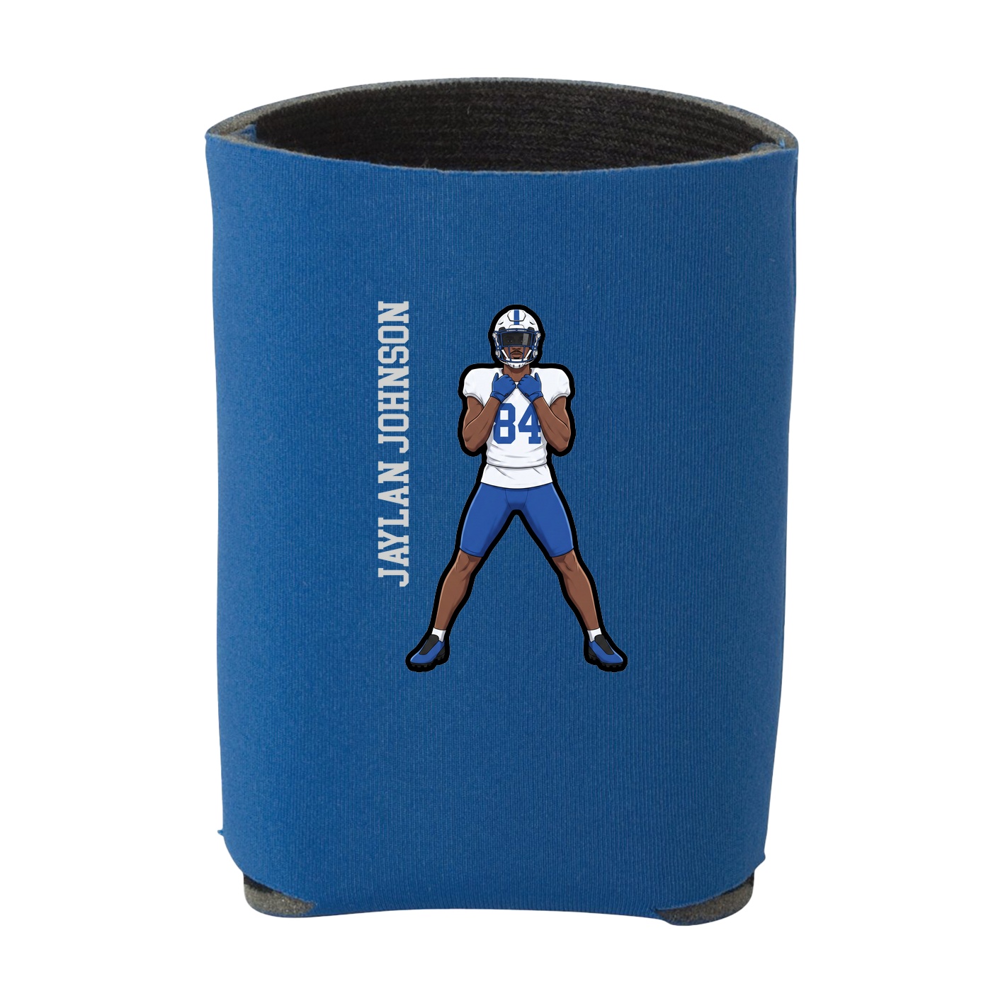 Can Holder — Name Vertical in Royal