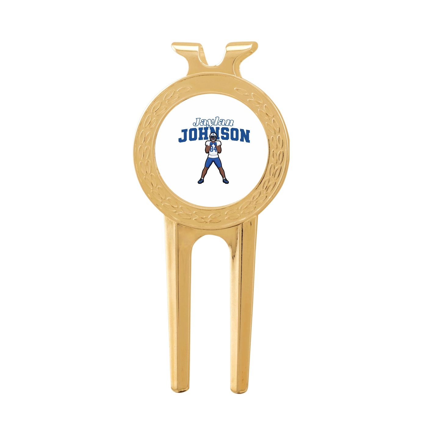 Divot Tool with Ball Marker — Name Arch in Classic