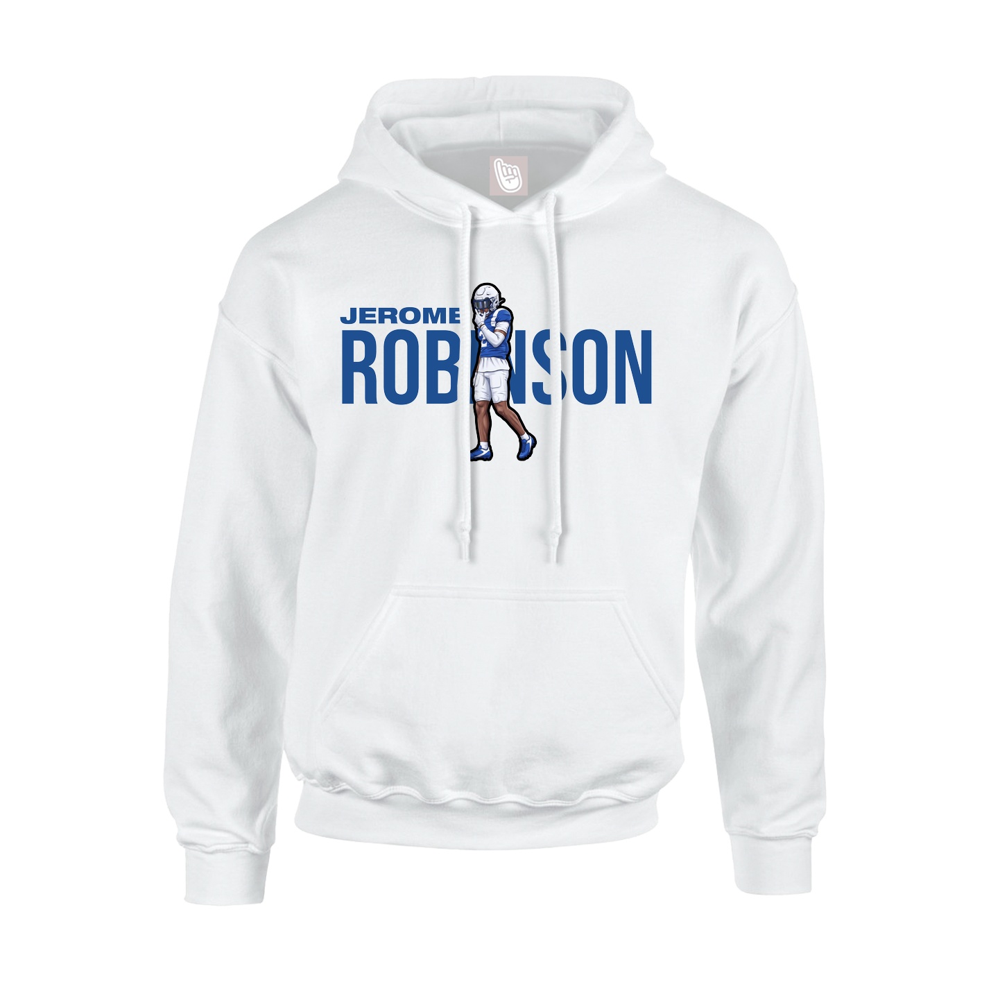 Hoodie — Player Name in White