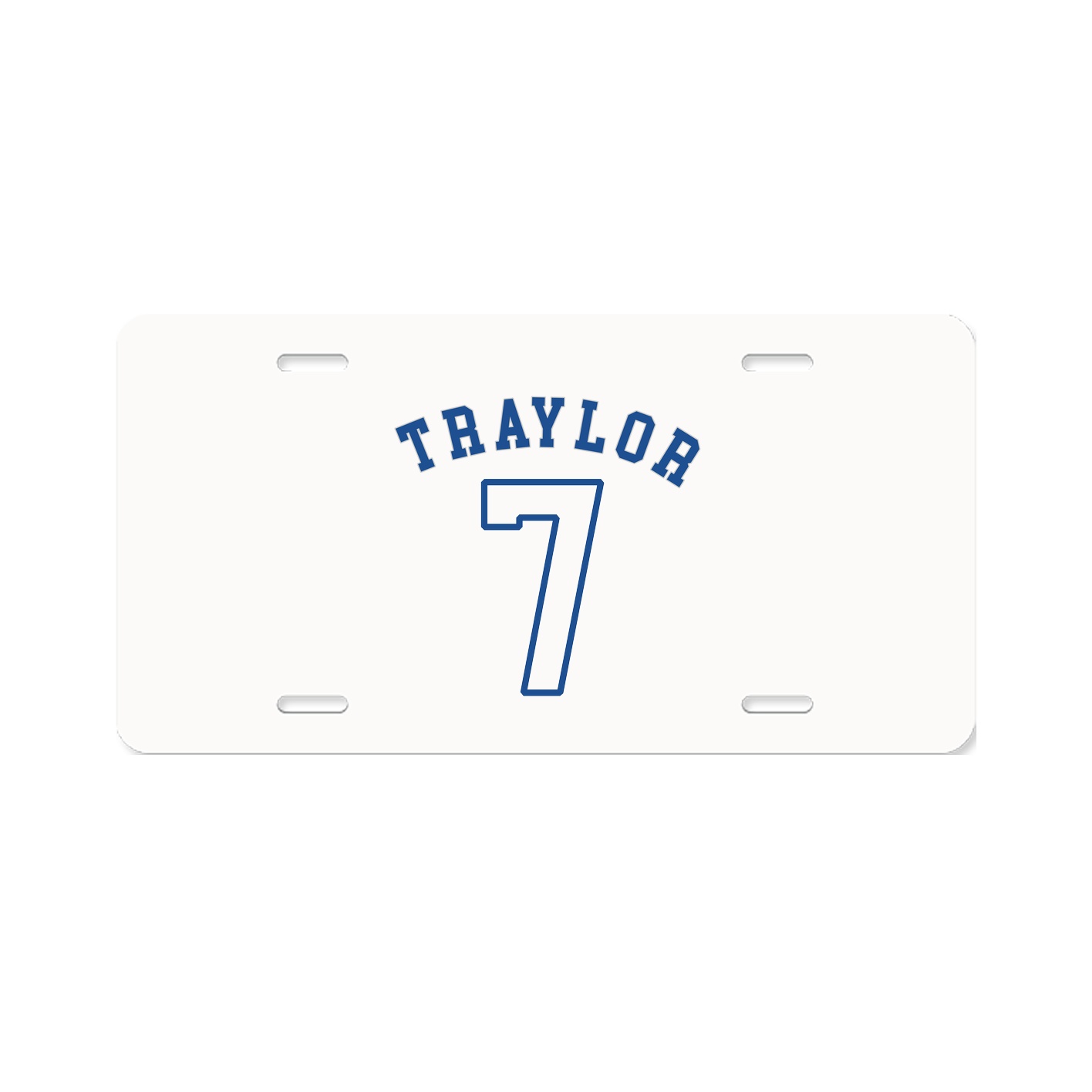 License Plate — Shirsey Arch in Classic