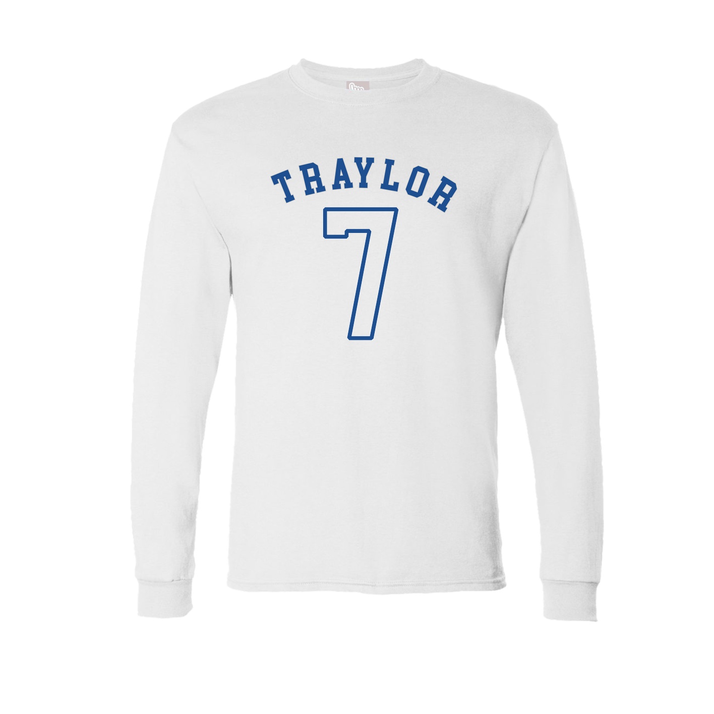 Long Sleeve Tee — Shirsey Arch in White