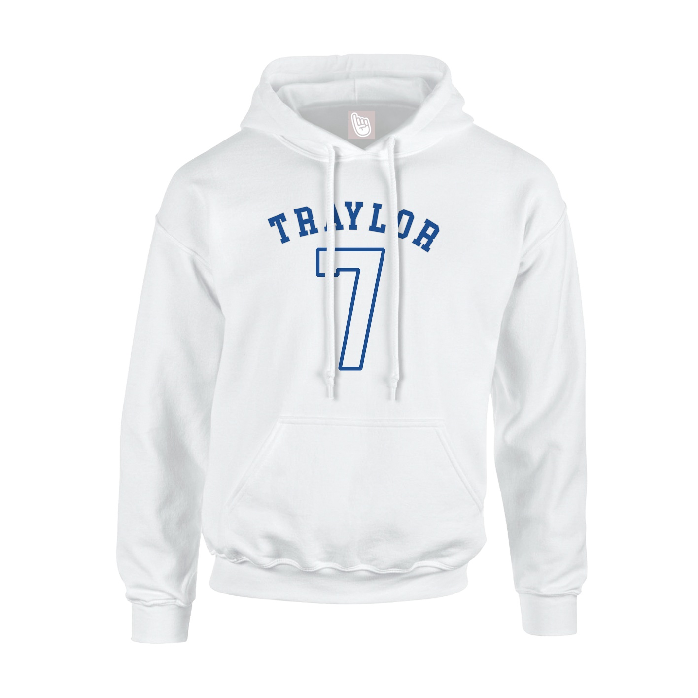 Hoodie — Shirsey Arch in White