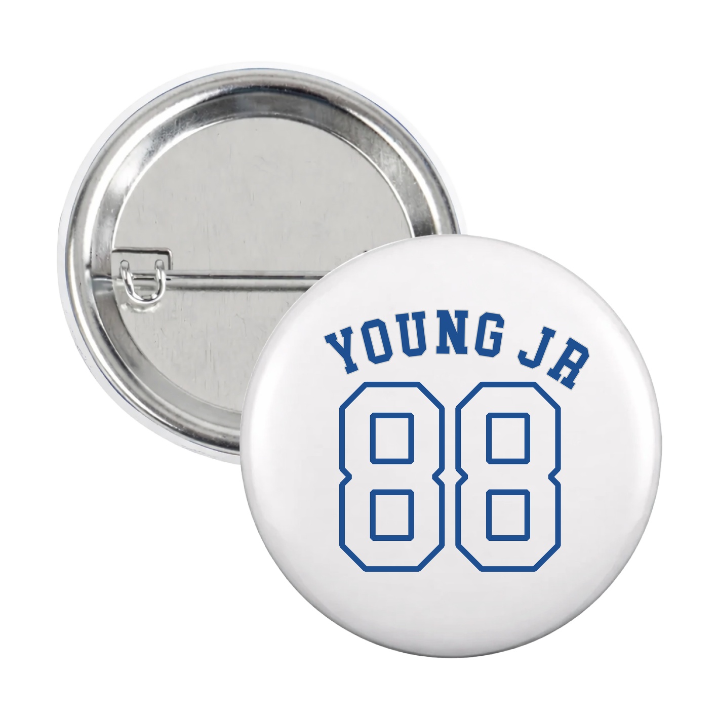 Game Day Button — Shirsey Arch in White