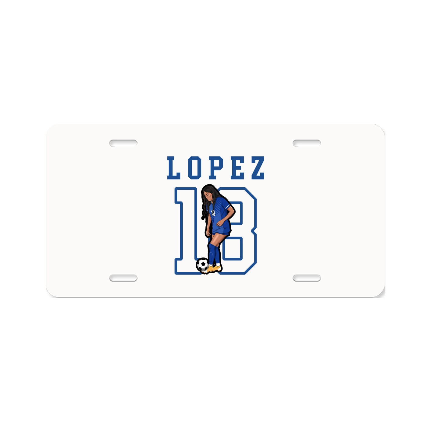 License Plate — Shirsey in Classic