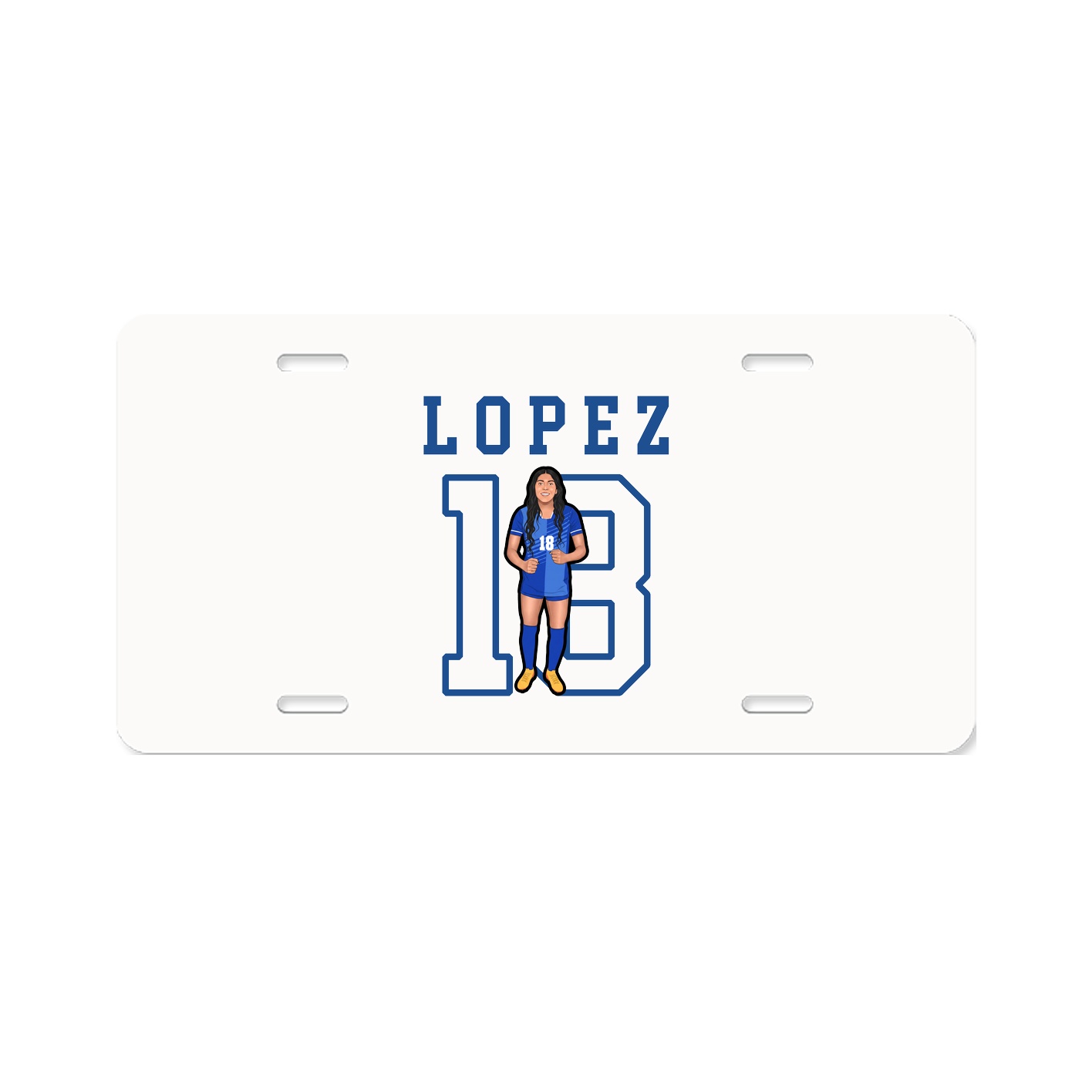 License Plate — Shirsey in Classic