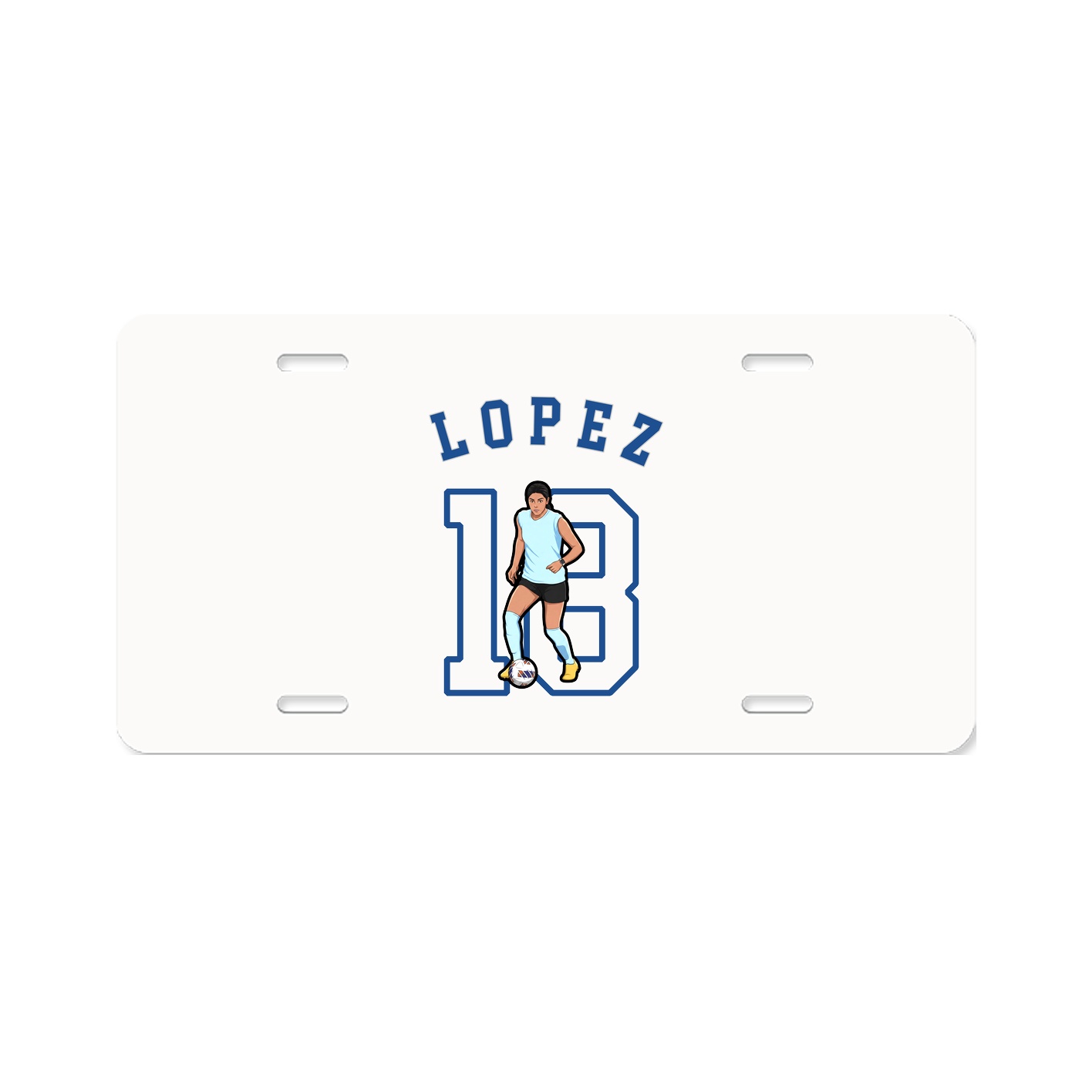 License Plate — Shirsey Arch in Classic