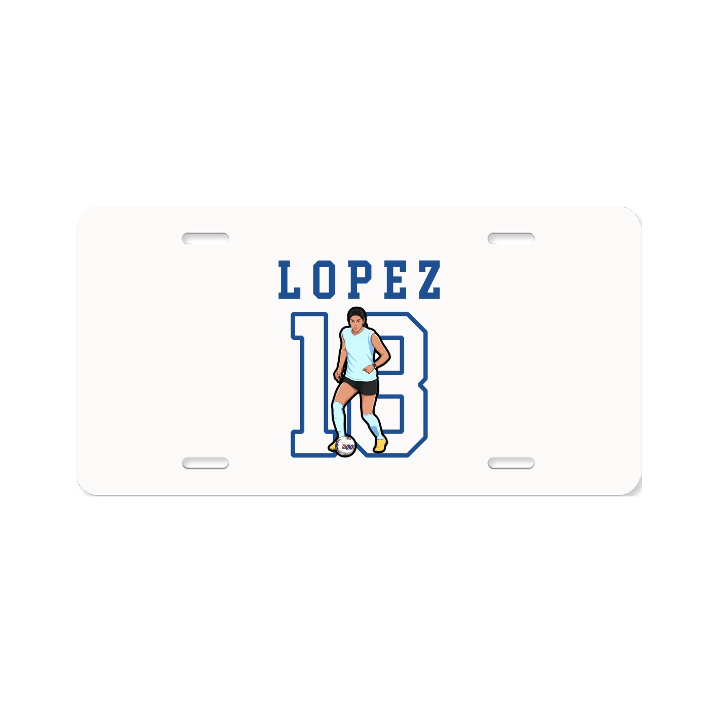 License Plate — Shirsey in Classic