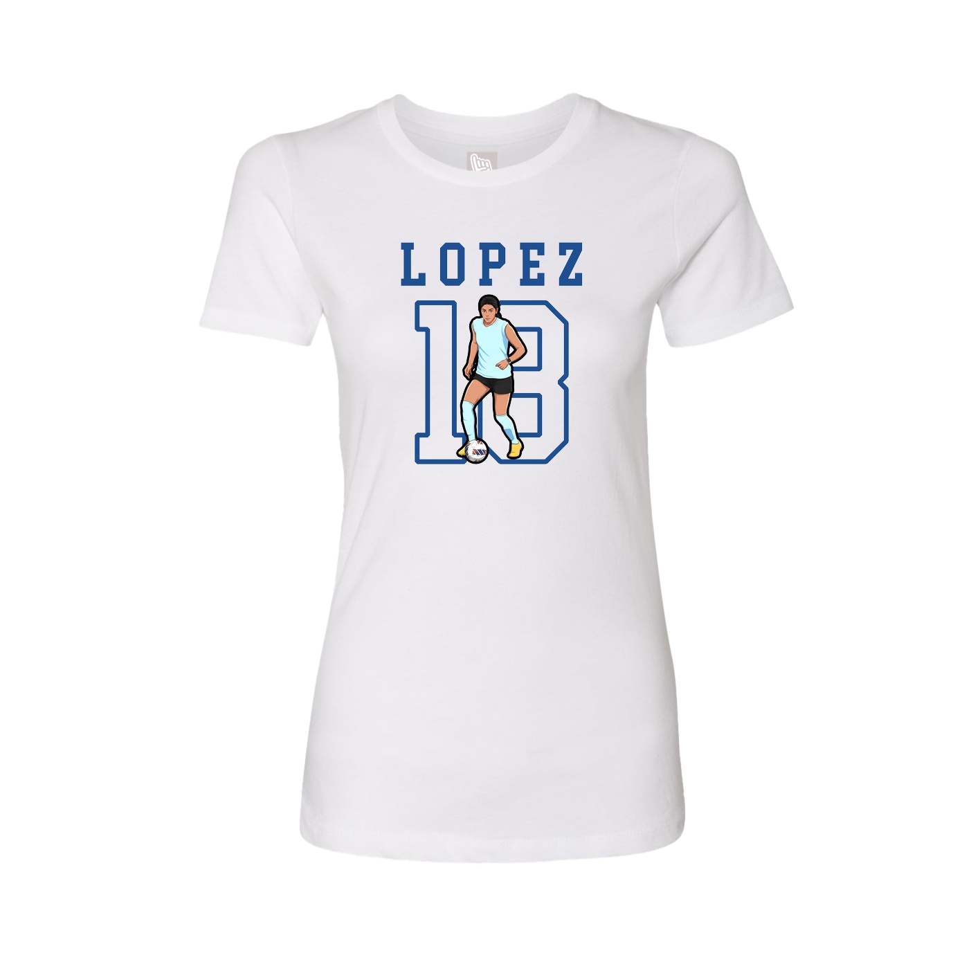 Fitted Women's Tee — Shirsey in White