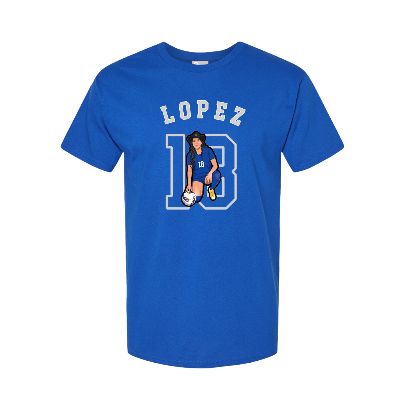 Youth Tee — Shirsey Arch in Royal