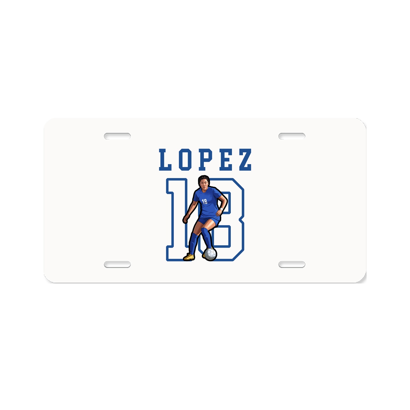 License Plate — Shirsey in Classic