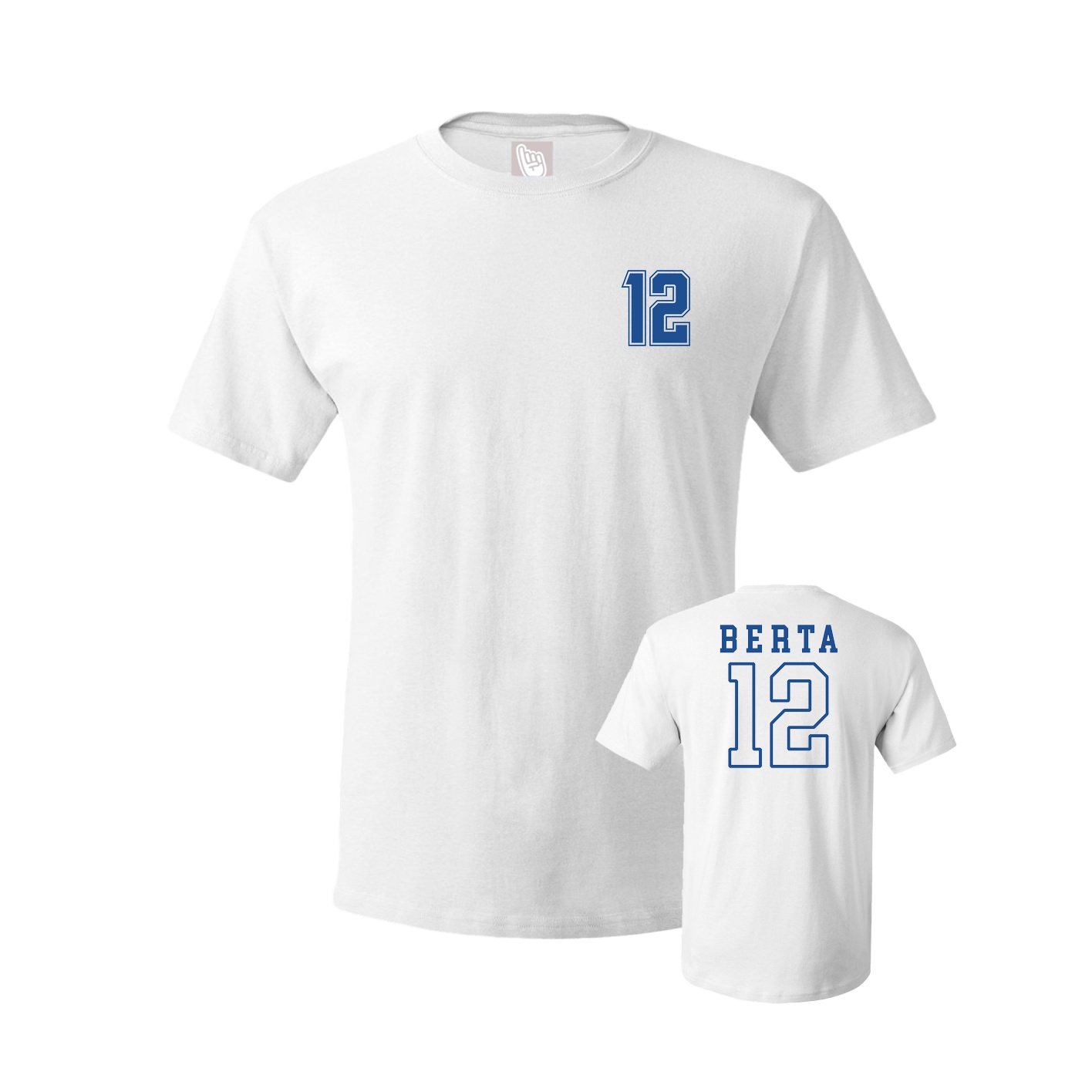 Tee — Chest Back in White
