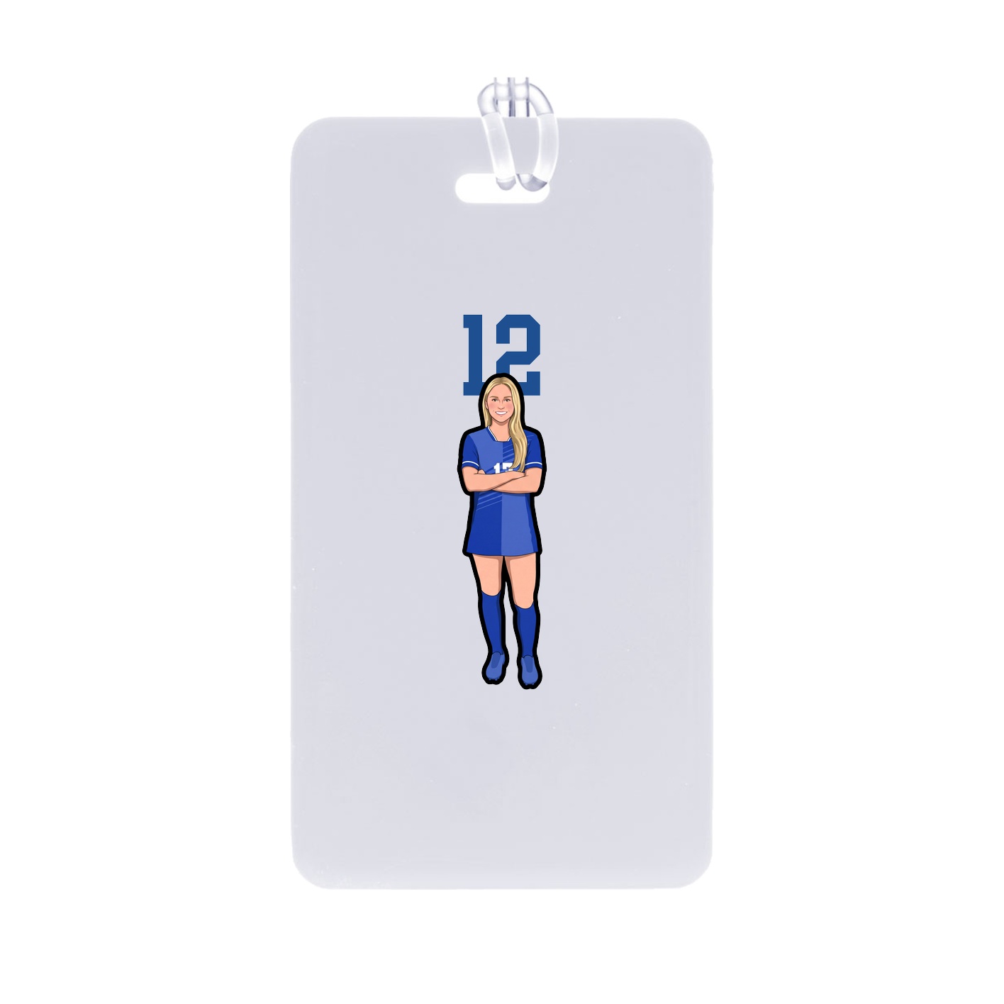 Bag Tag — Number Top in Classic