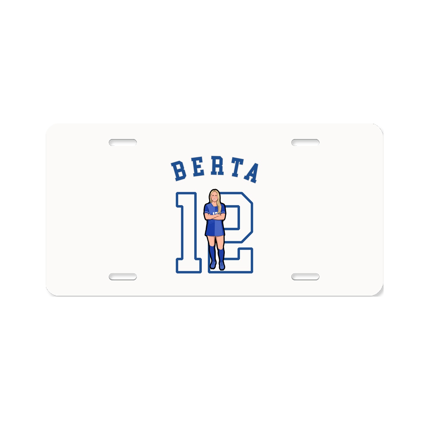License Plate — Shirsey Arch in Classic