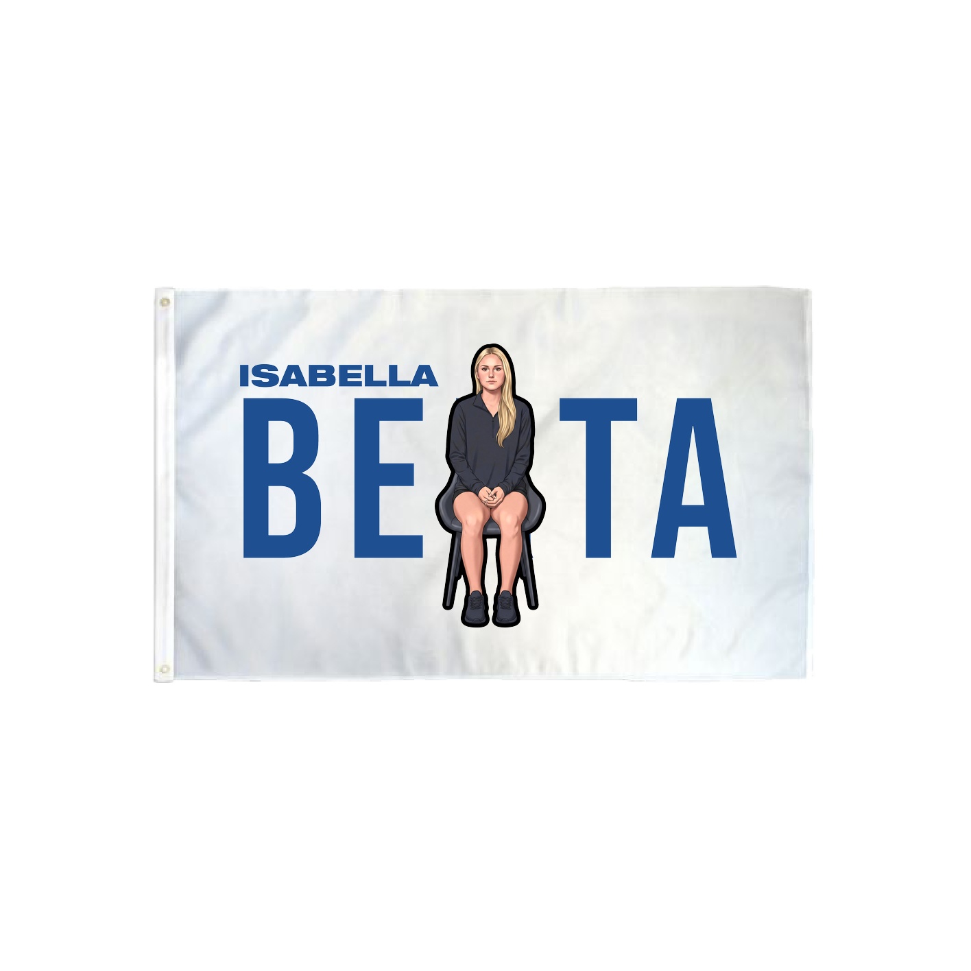 3x5 Flag — Player Name in Classic