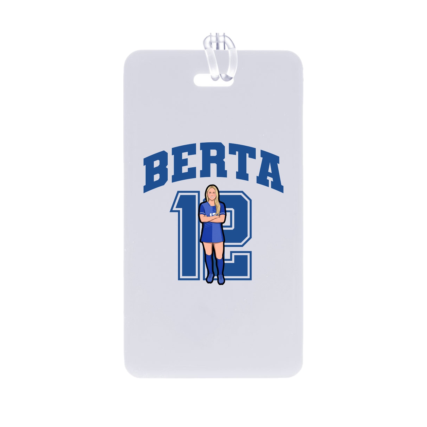 Bag Tag — Number in Classic