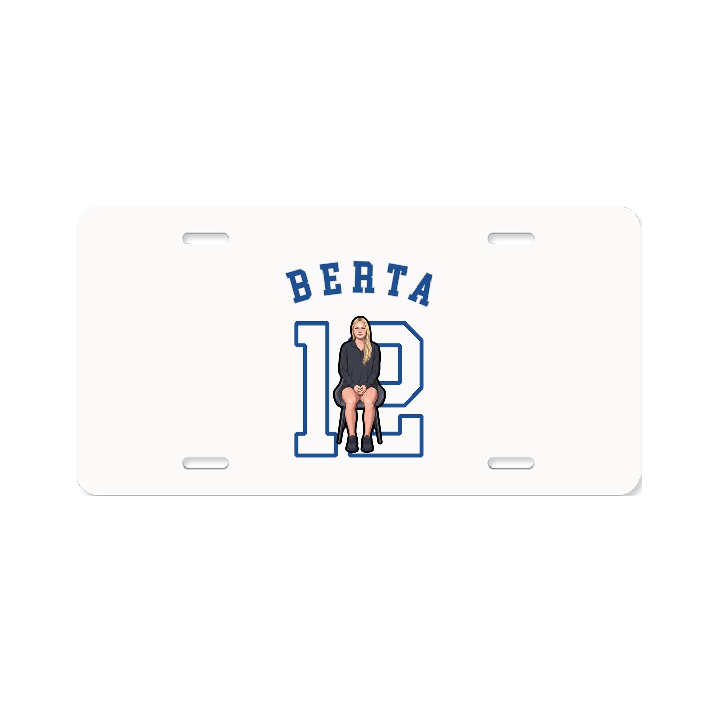 License Plate — Shirsey Arch in Classic