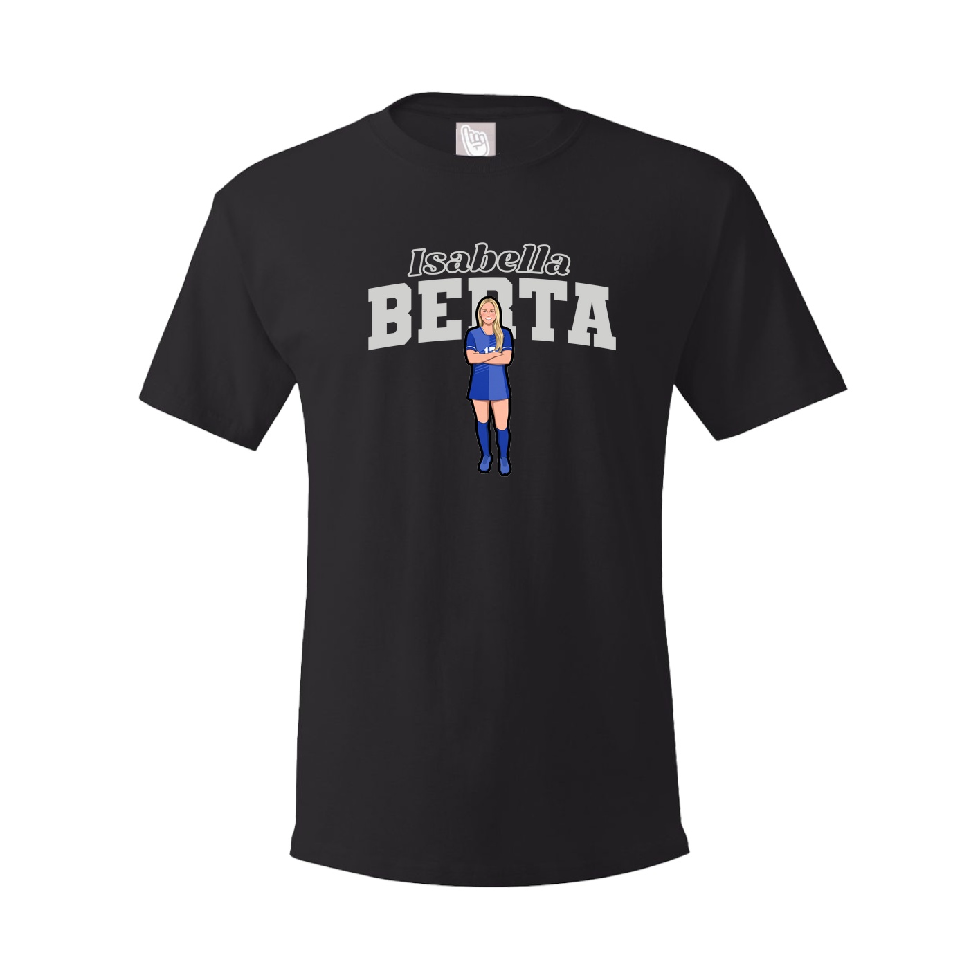 Tee — Name Arch in Black