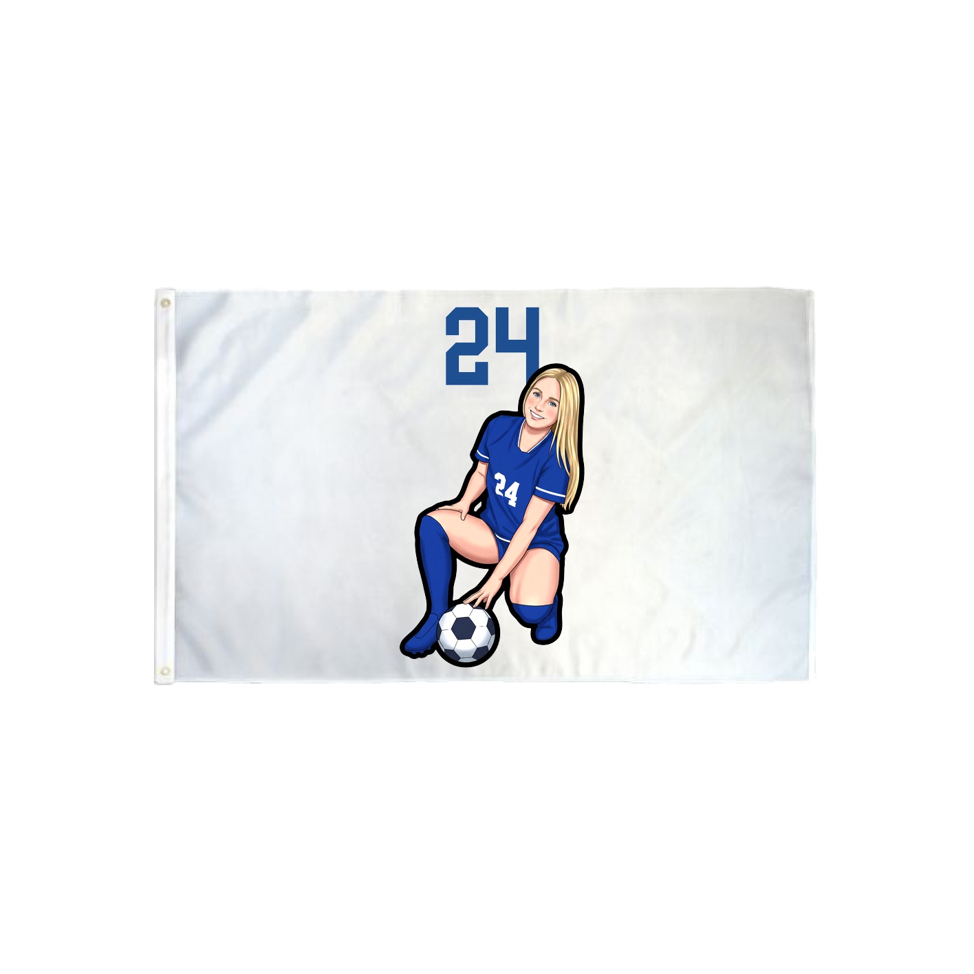 3x5 Flag — Number Top in Classic