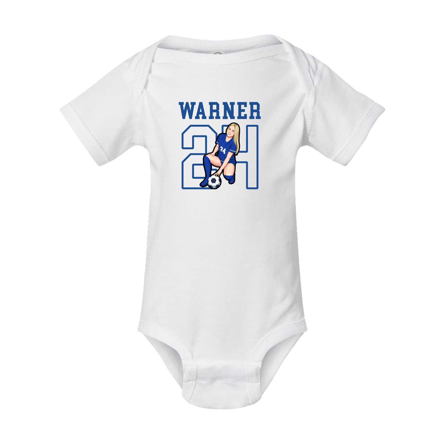 Baby Onesie — Shirsey in White
