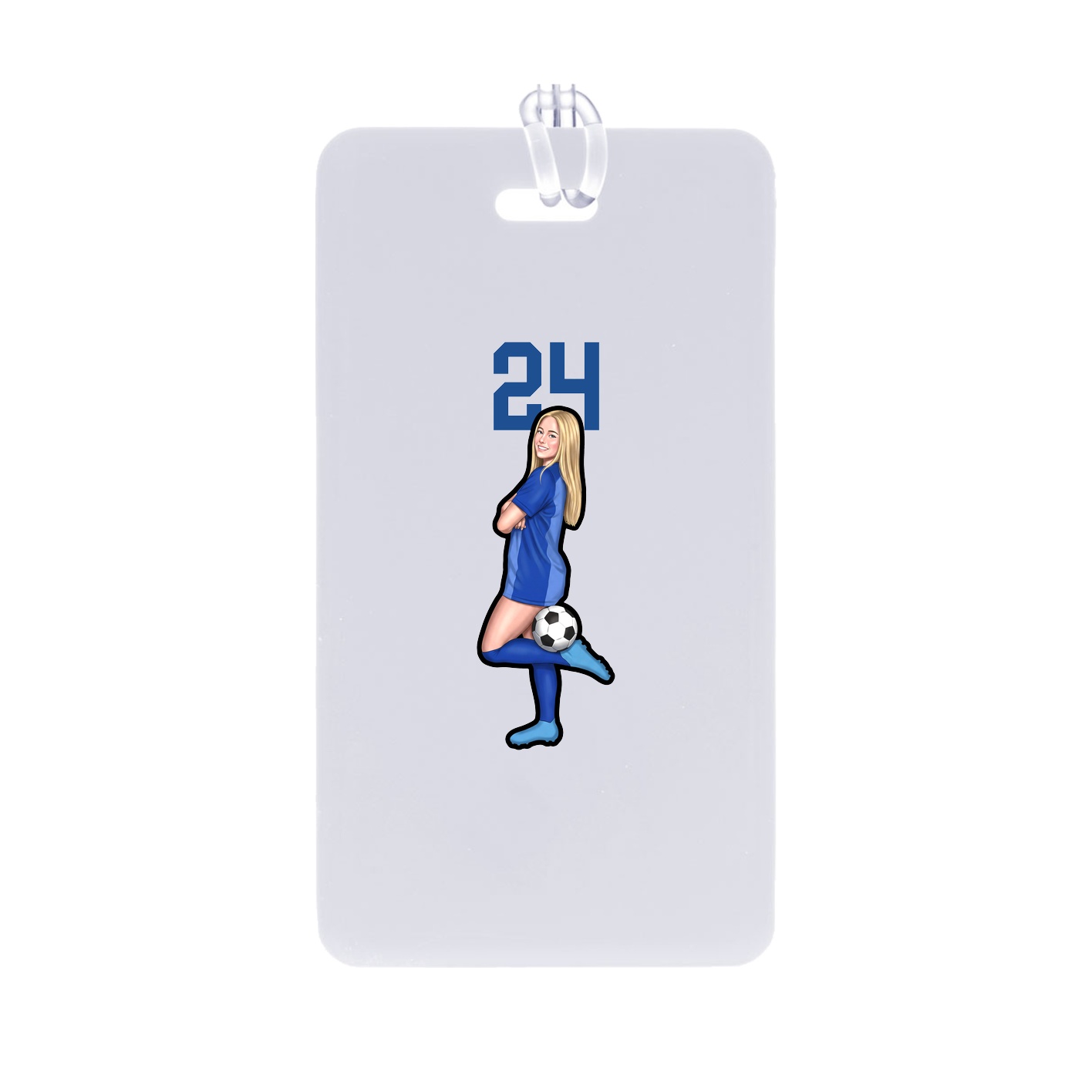 Bag Tag — Number Top in Classic