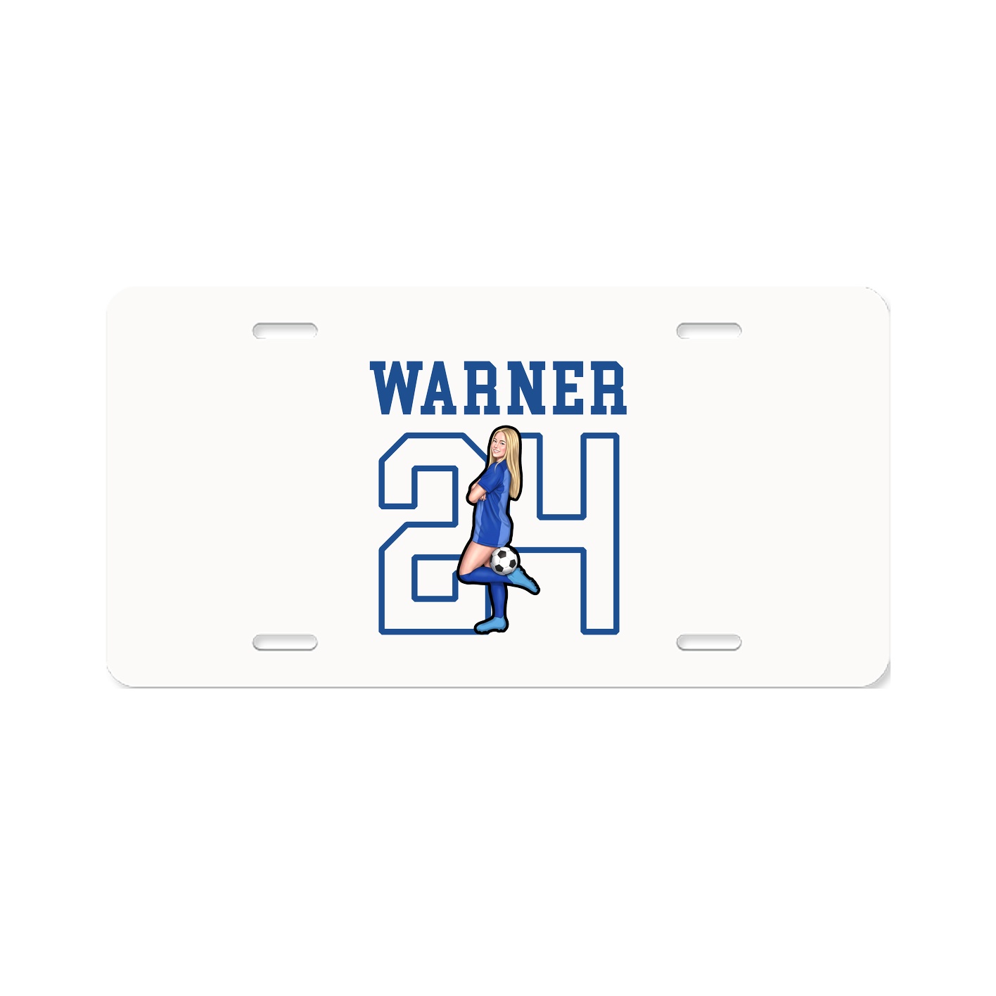 License Plate — Shirsey in Classic