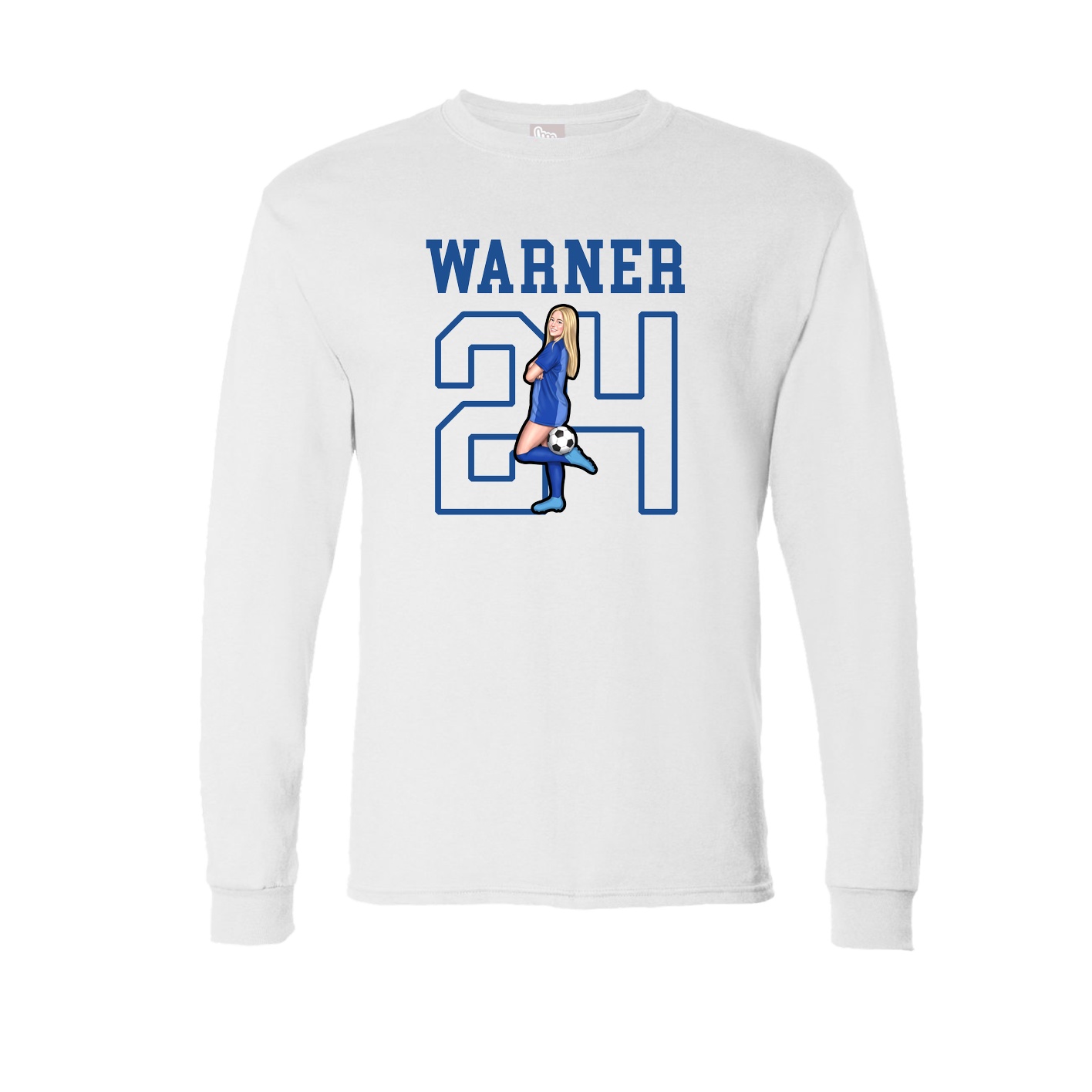 Long Sleeve Tee — Shirsey in White