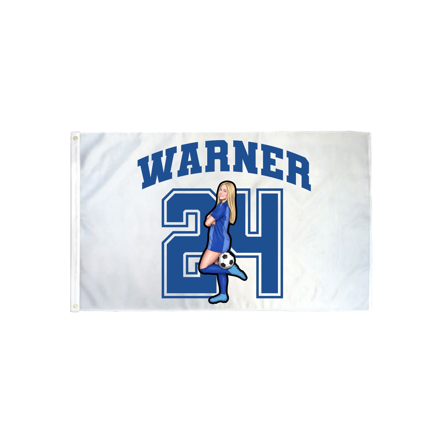 3x5 Flag — Number in Classic