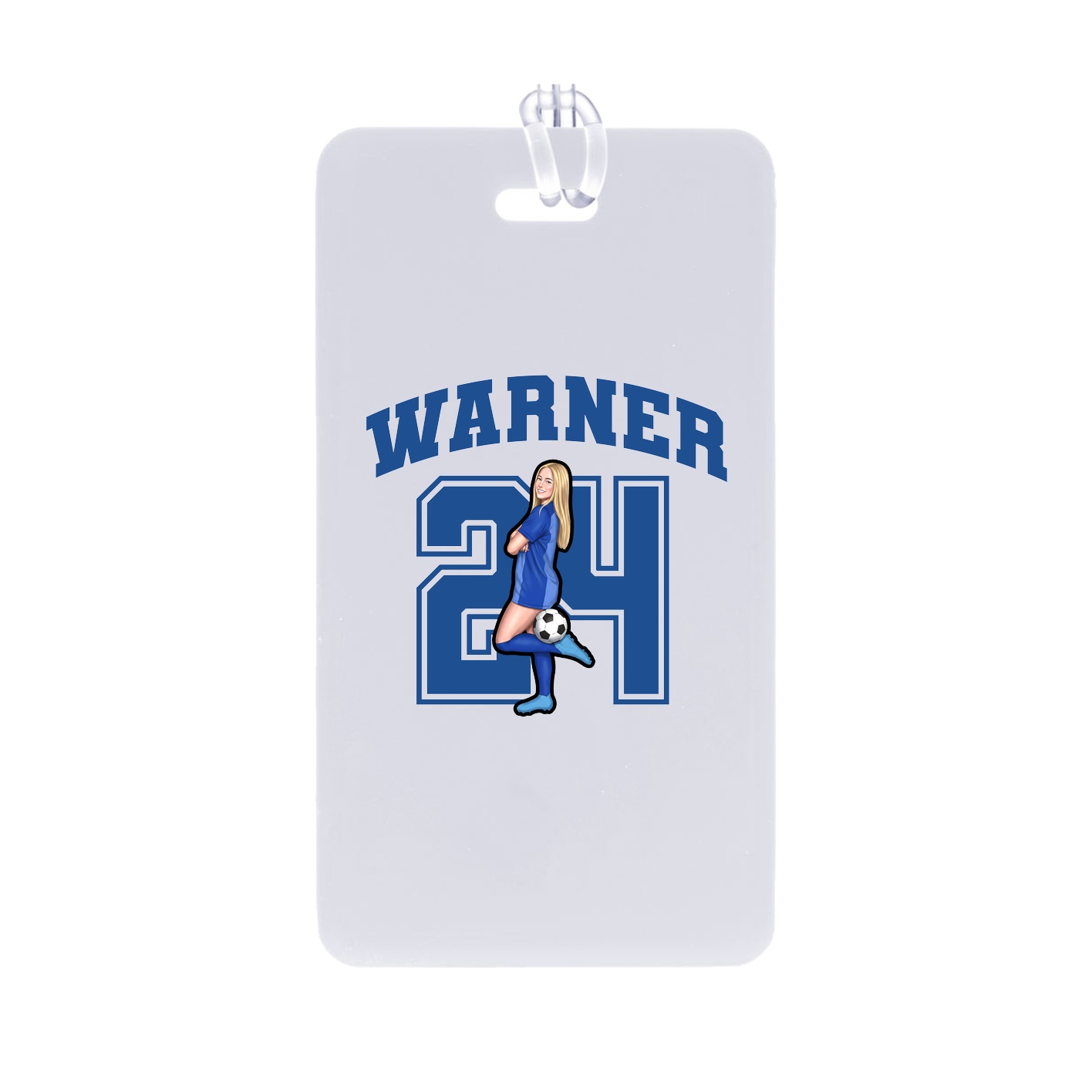 Bag Tag — Number in Classic