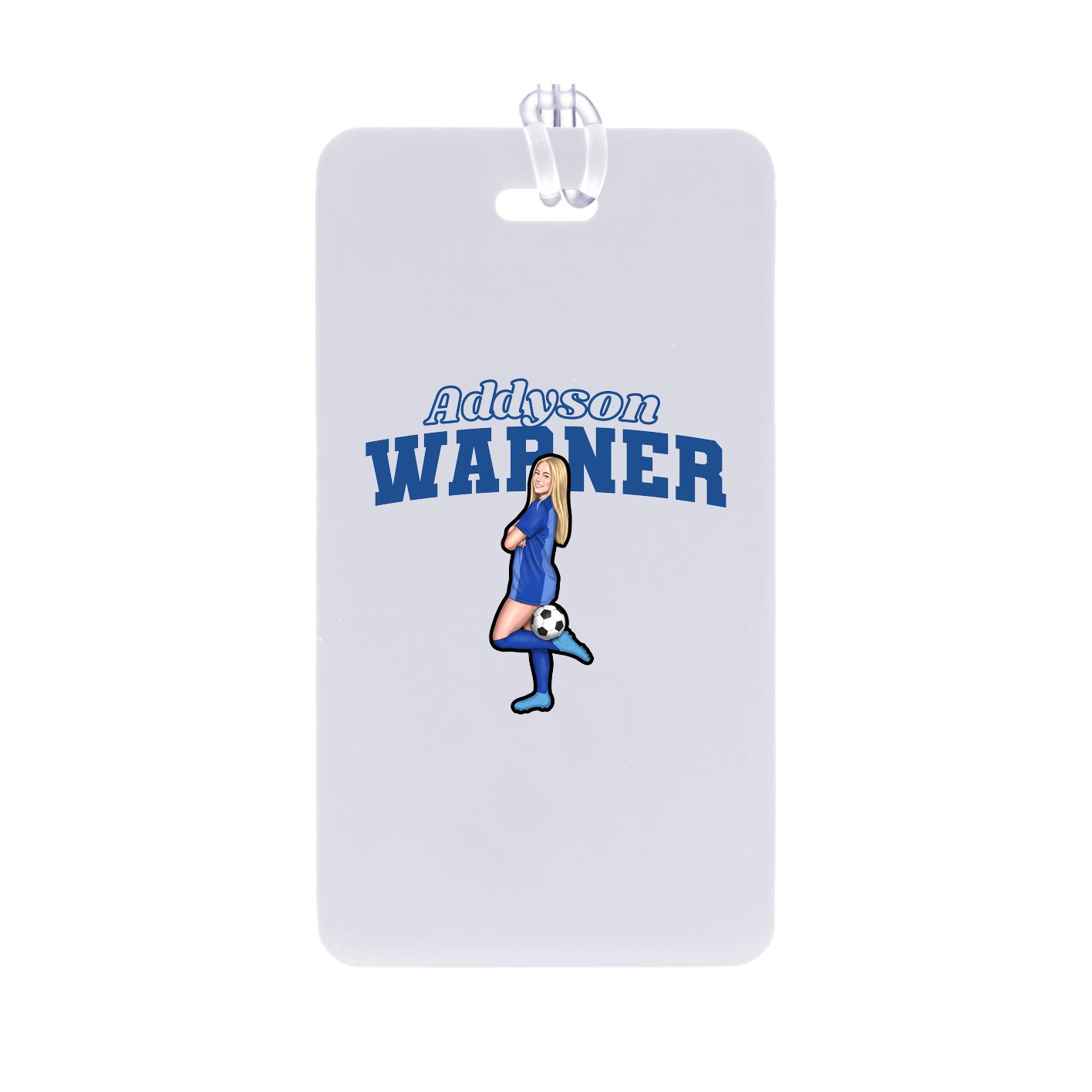 Bag Tag — Name Arch in Classic