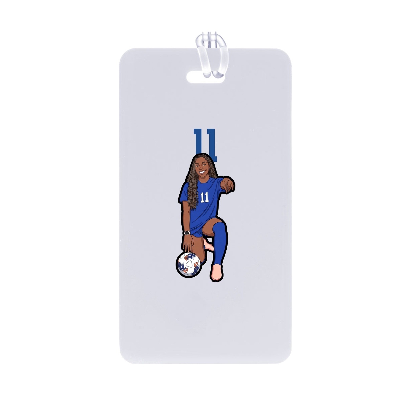 Bag Tag — Number Top in Classic