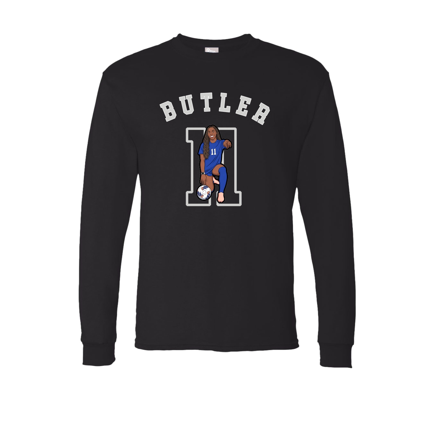 Long Sleeve Tee — Shirsey Arch in Black