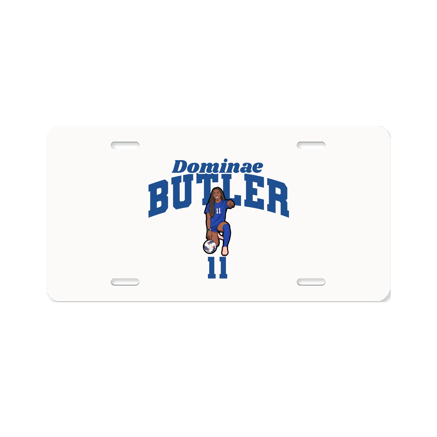 License Plate — Signature Arch in Classic