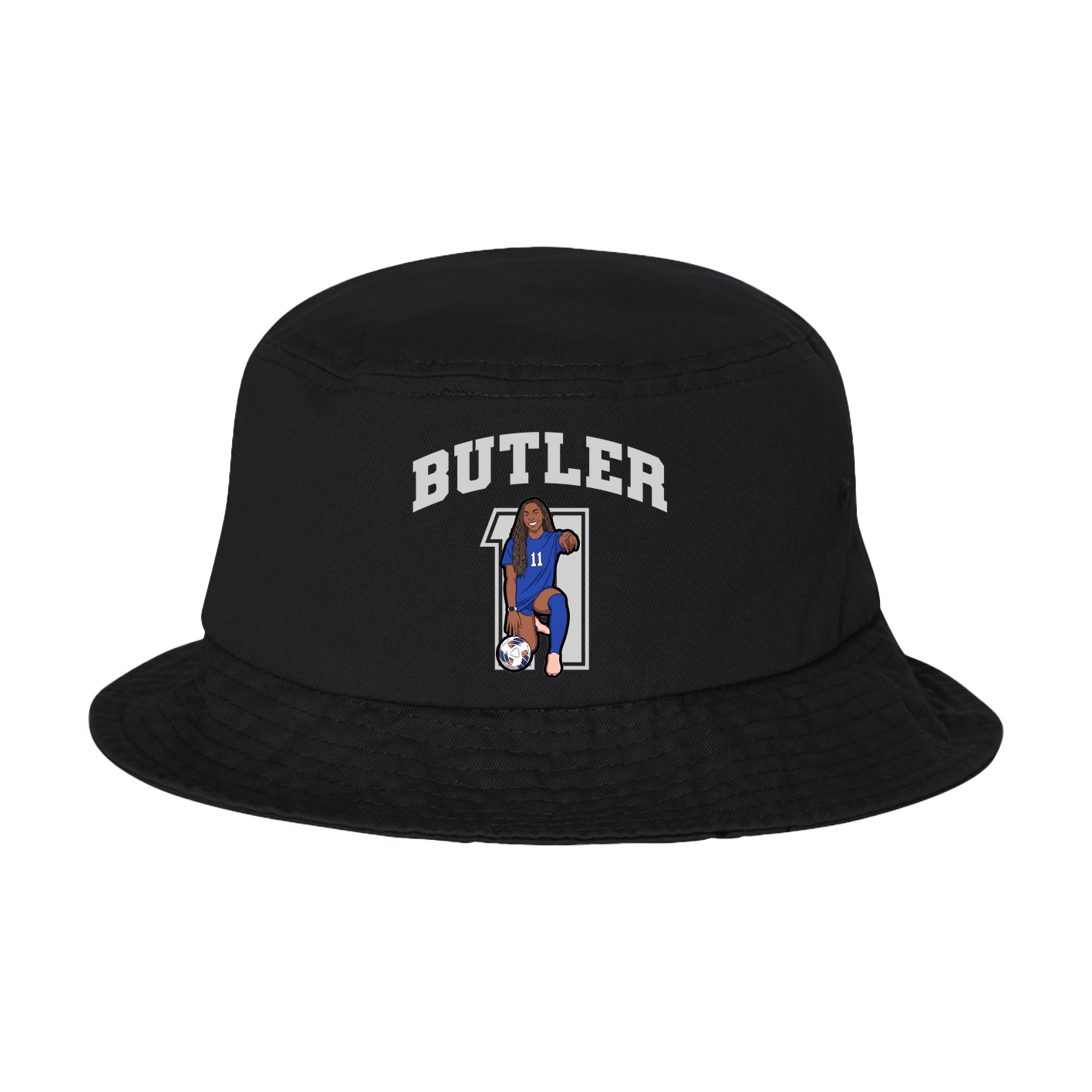 Bucket Cap — Number in Black