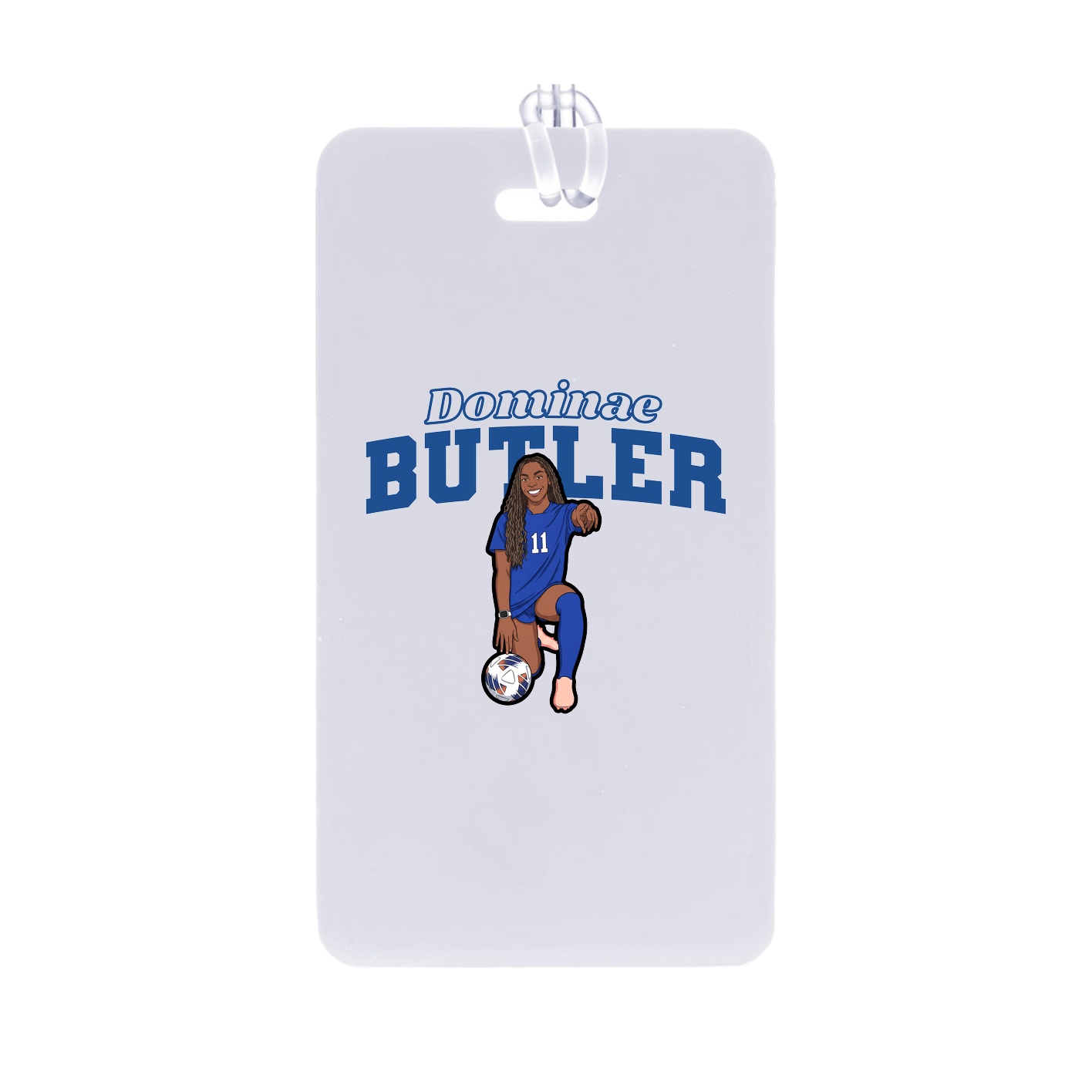 Bag Tag — Name Arch in Classic