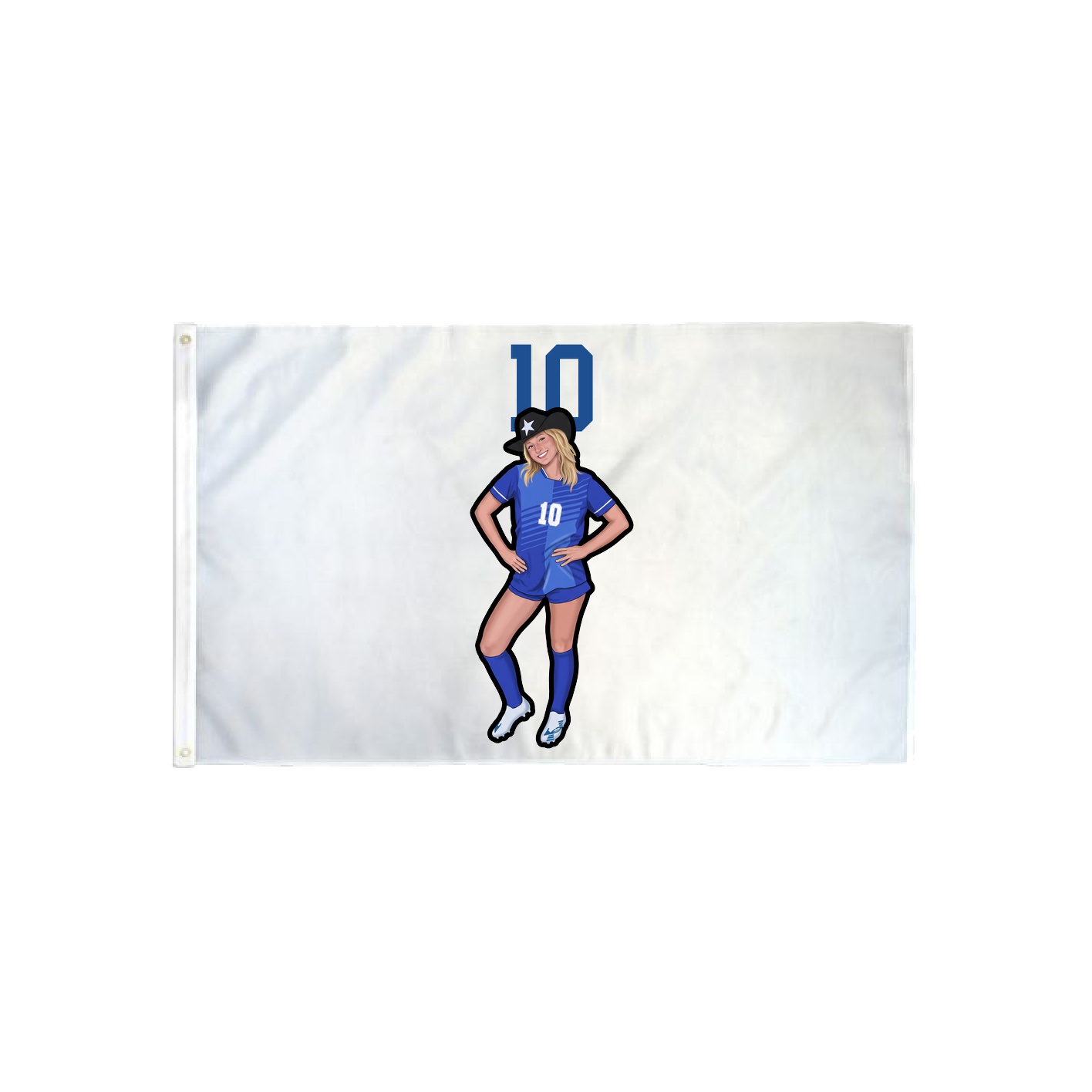 3x5 Flag — Number Top in Classic