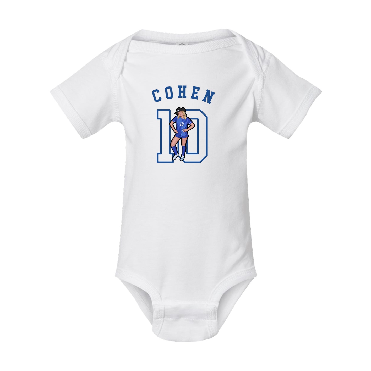 Baby Onesie — Shirsey Arch in White