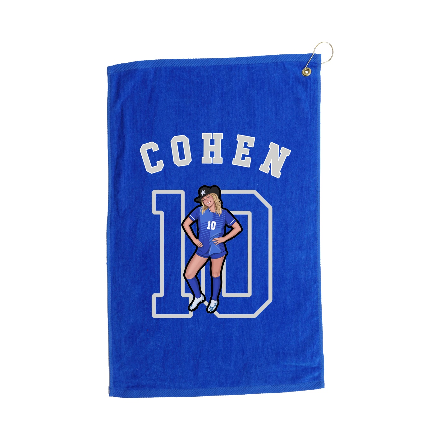 Golf Towel — Shirsey Arch in Royal