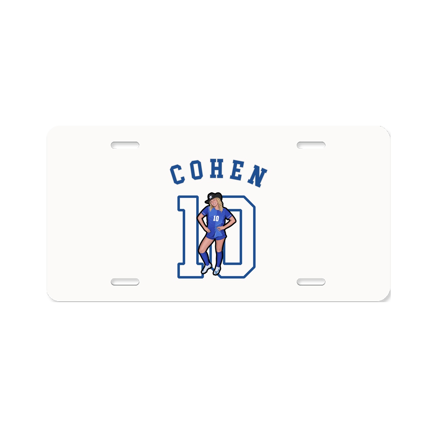 License Plate — Shirsey Arch in Classic