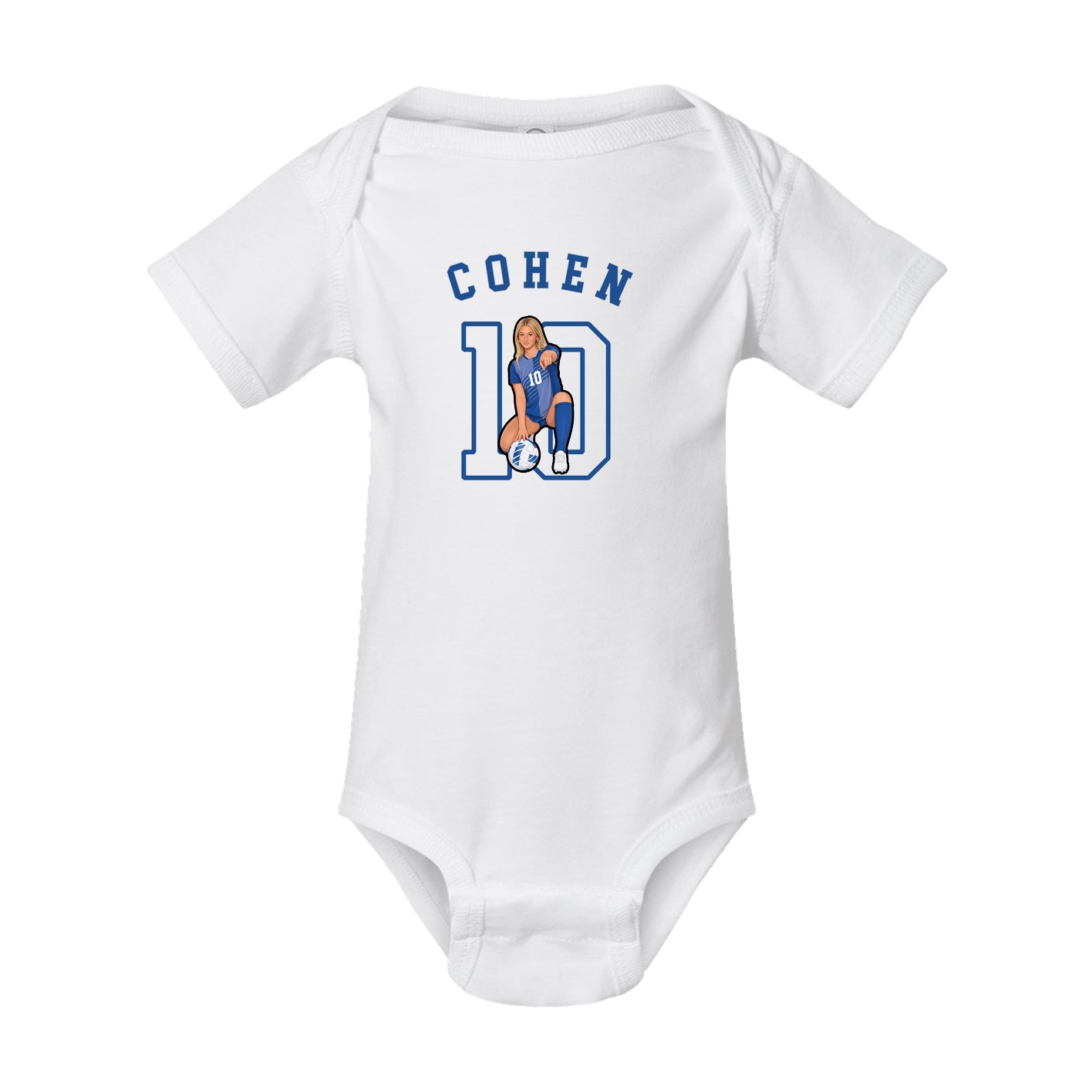Baby Onesie — Shirsey Arch in White