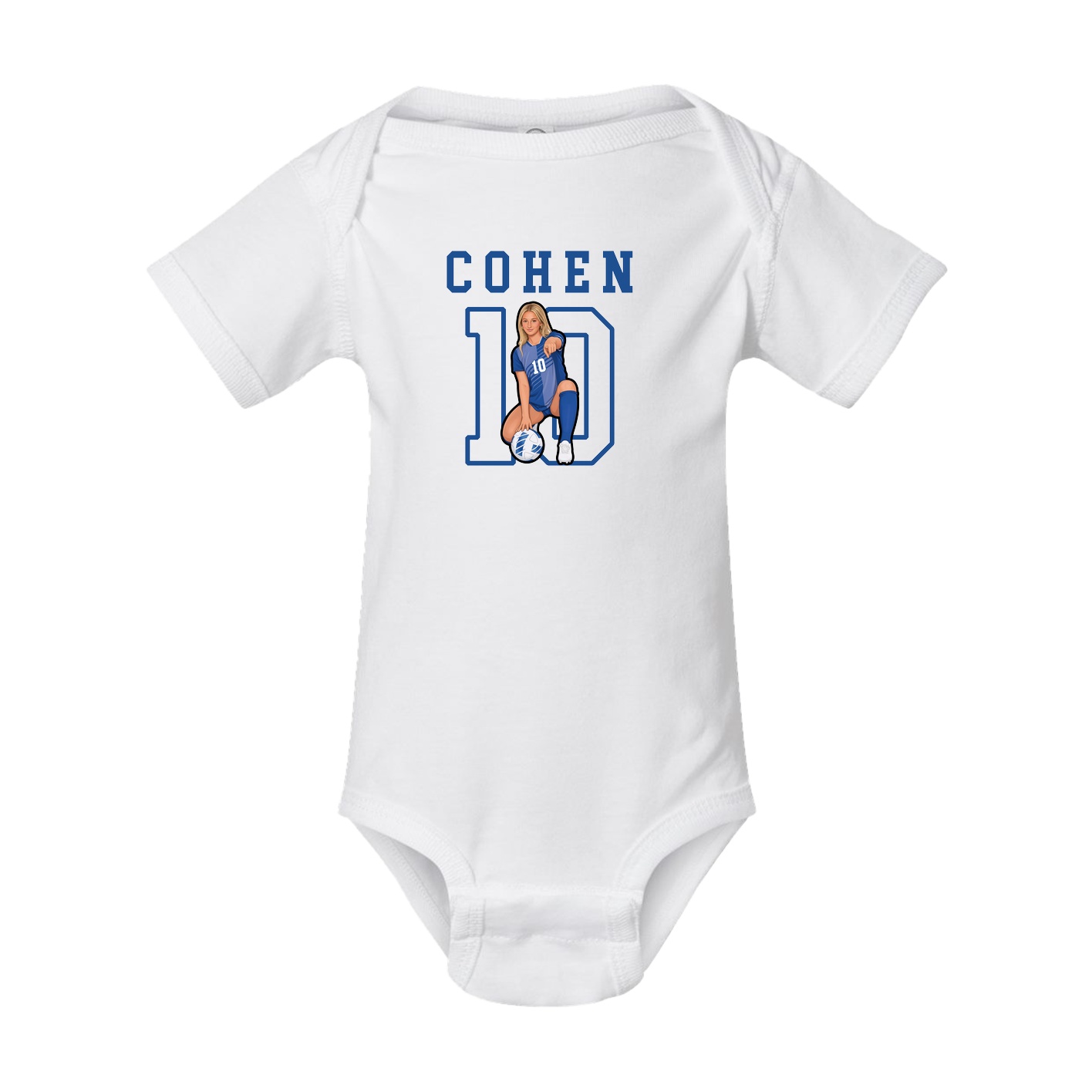 Baby Onesie — Shirsey in White