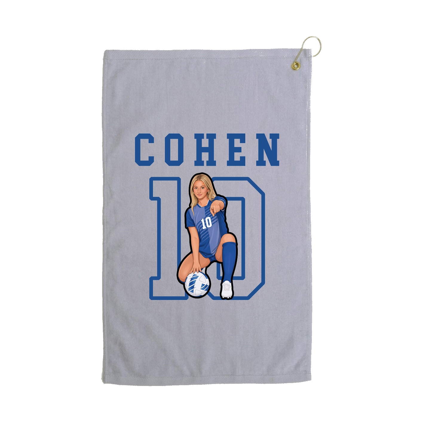 Golf Towel — Shirsey in Grey