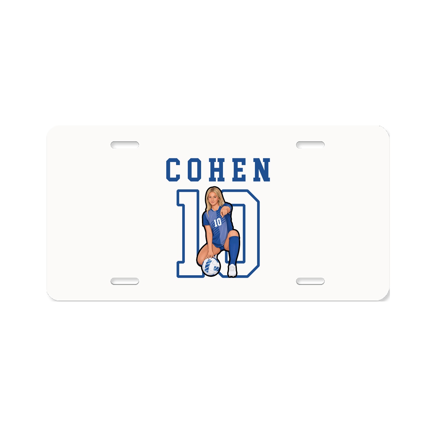 License Plate — Shirsey in Classic